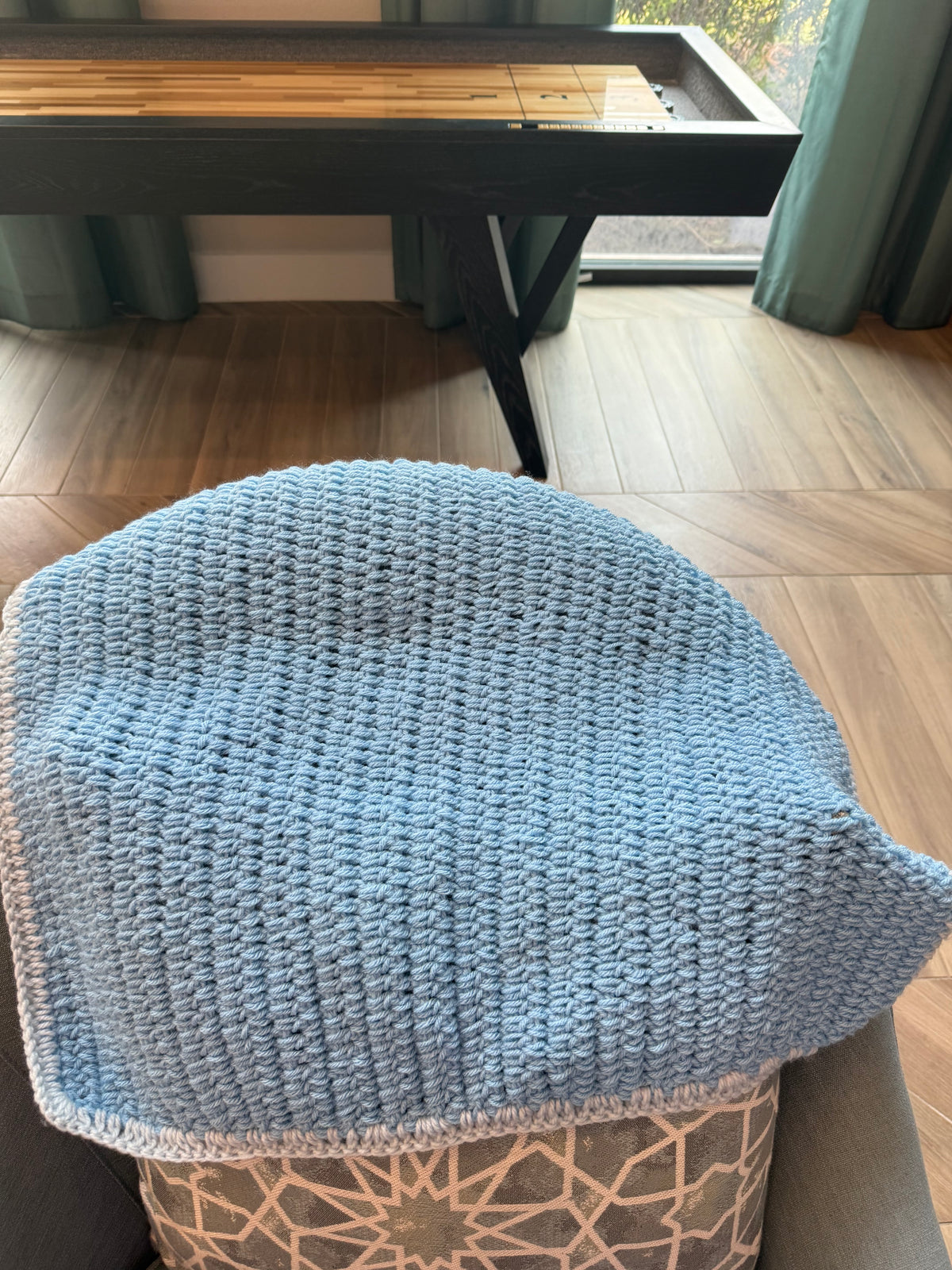 Little Boy Blue Baby Car Seat Blanket 20" X 24"
