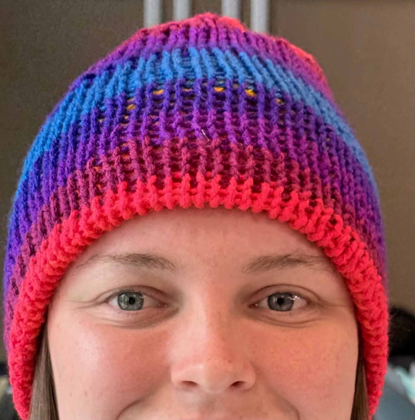 Mehrfarbige Beanie