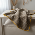 Sand Dune Crochet Blanket