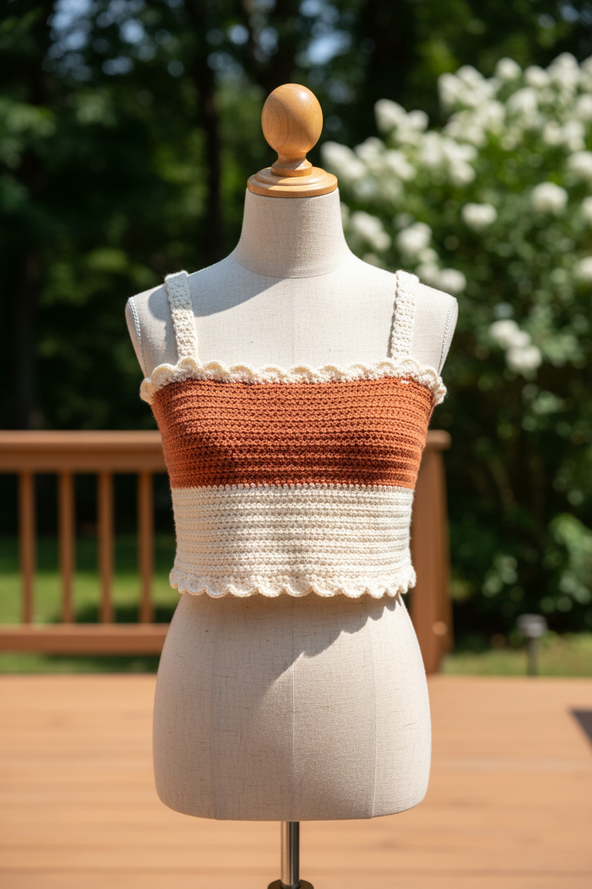 Texas Longhorns Crop Top Lifestyle