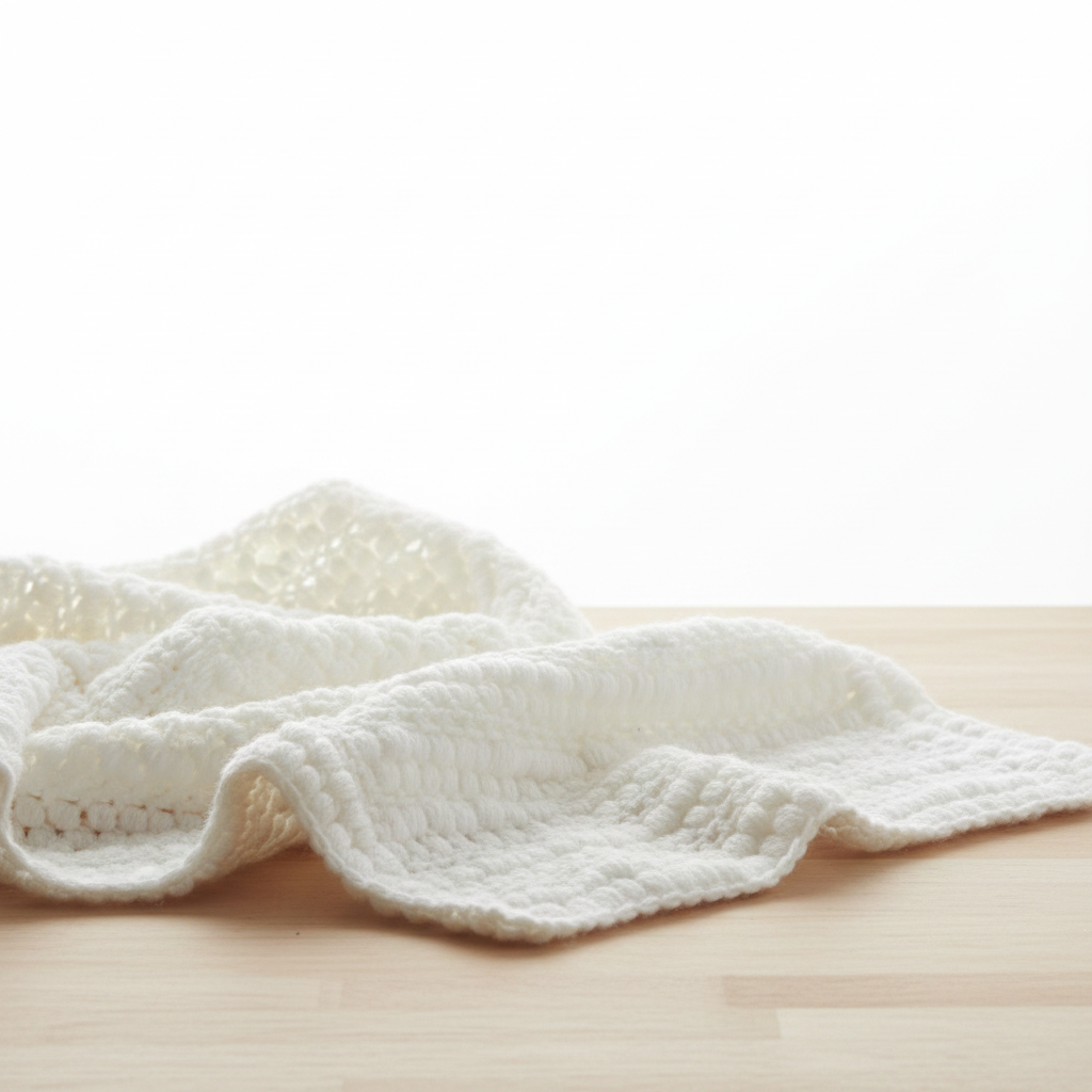 White Clouds Baby Blanket